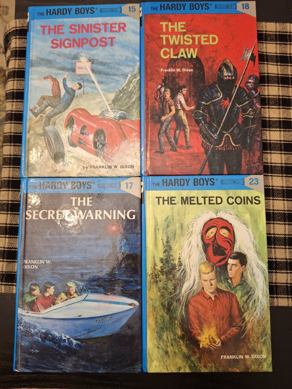 Hardy Boys Books Bundle - Volumes 15, 17, 18, 23 Hardcovers